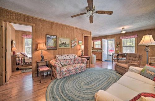 Indian River House | Secluded Indian River Retreat with Fire Pit!