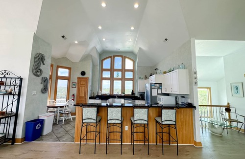 Pine Island House | Semi-Oceanfront Estate in Corolla, NC—Just a 2-minute walk to the beach!