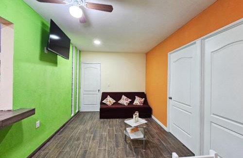 Tehuacan Apartment | Sensity Home Departamento 7, Colorido y amplio Familiar