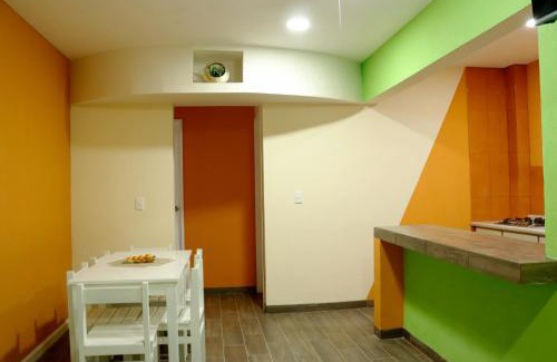 Tehuacan Apartment | Sensity Home Departamento 7, Colorido y amplio Familiar