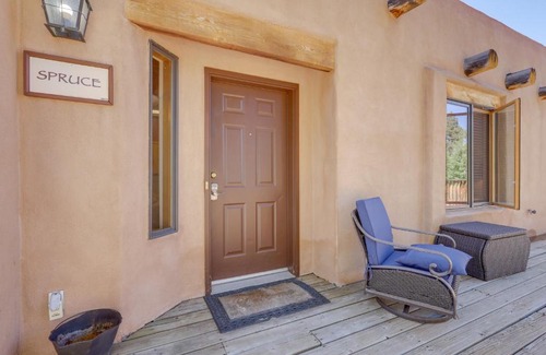 Amalia House | Serene Amalia Cabin with Deck and Mountain Views