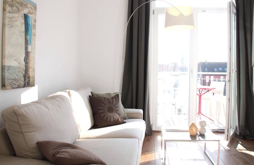 Norderney Apartment | Shed XVII 3-room apartment up to 4 people) 2nd floor - summer loft apartment Norderney