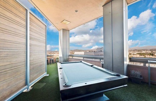 City West Apartment | SK Living | DTLA | 2 Level Penthouse | Balcony