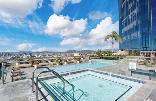 City West Apartment | SK Living | DTLA | 2 Level Penthouse | Balcony