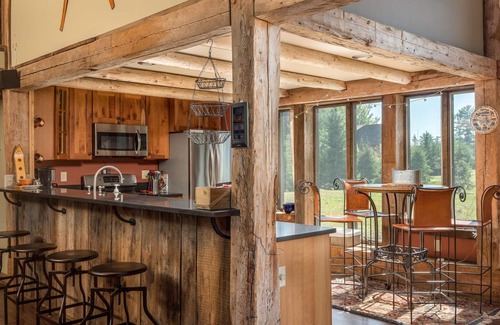 Sunday River Area House | Ski Barn - Stunning timber frame barn with views of Sunday River Ski Resort