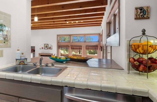 Nambe Pueblo House | Ski Discounts! Peaceful Tesuque Adobe with Pool & Nearby Trails