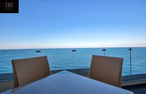 Tower Road Apartment | Sliema Seafront 3BR - opposite Beach - AC & Wifi by 360 Estates