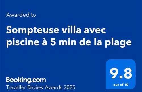 Pointe-Noire Apartment | Sompteuse villa avec piscine à 5 min de la plage