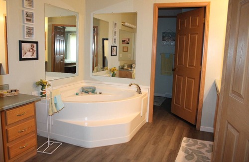 Indian River House | Spacious 3 bedroom home w/fireplace, super close to Burt Lake!