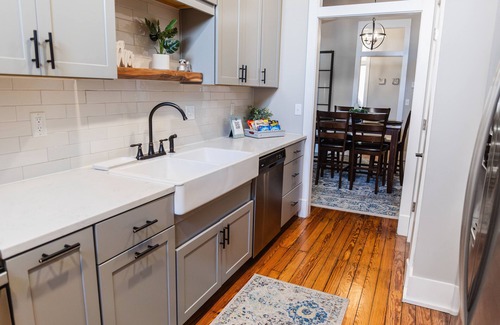 Lawrence Apartment | Spacious 3BD Loft in Heart of Downtown Lawrence. Licensed STR with parking.