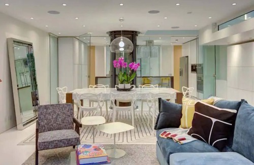 Knightsbridge and Belgravia House | Spacious 4-bedroom house with AC, fitness room in awesome London central area