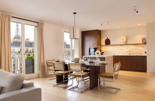 Chaillot Apartment | Spacious apartment - 3BR/8P - Eiffel Tower