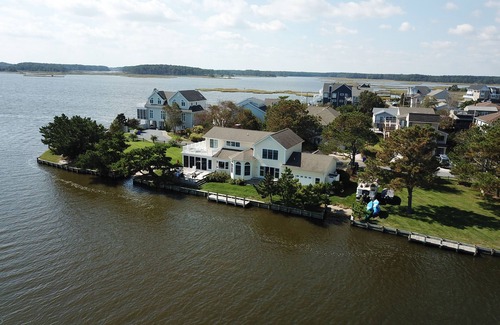 Bethany Beach House | Spacious, waterfront, 3-block walk to beach, water views everywhere pet friendly