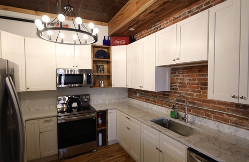 Glens Falls House | Spectacular Roof Top Patio 3bd Apartment in Downtown Glens Falls