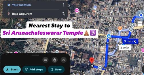 Tiruvannamalai Hotel | Sri Arunachala Homestay