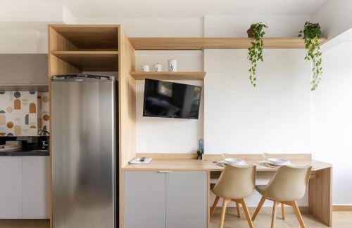 Santo Amaro Apartment | Stúdio Moderno | Gym | Piscina Rooftop | Market