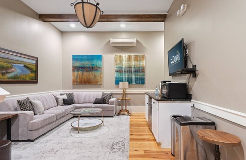 Charleston Historic District Apartment | Stay Above Riviera Theater!: The Marquee - Suite A