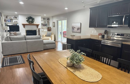 New Buffalo House | 'Stones Throw' Lakeside Home - Walk to Marina + Town + Assoc Beach