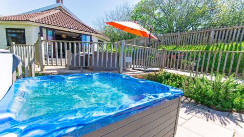 Georgeham House | Streamways Nr Croyde - Large country cottage with valley views, Hot Tub option and private garden cabin, sleeps 12-16