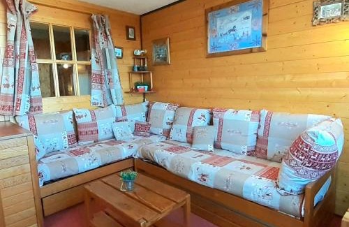 Aime Apartment | Studio cabine 4 pers avec vue Mont Blanc, skis aux pieds, parking gratuit - FR-1-351-5