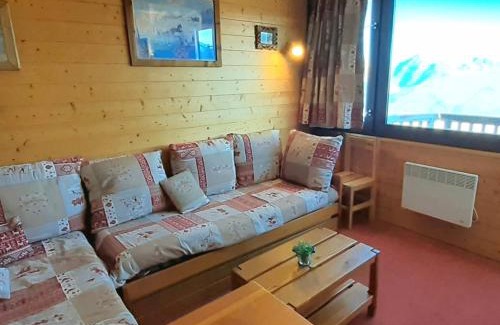 Aime Apartment | Studio cabine 4 pers avec vue Mont Blanc, skis aux pieds, parking gratuit - FR-1-351-5