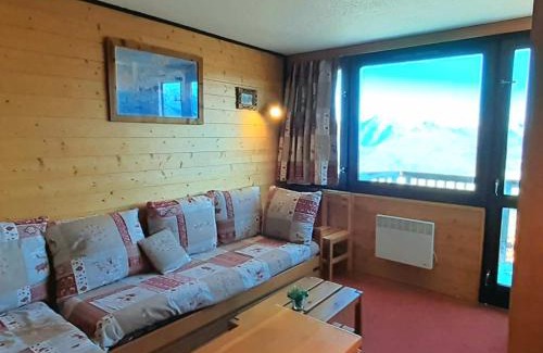 Aime Apartment | Studio cabine 4 pers avec vue Mont Blanc, skis aux pieds, parking gratuit - FR-1-351-5
