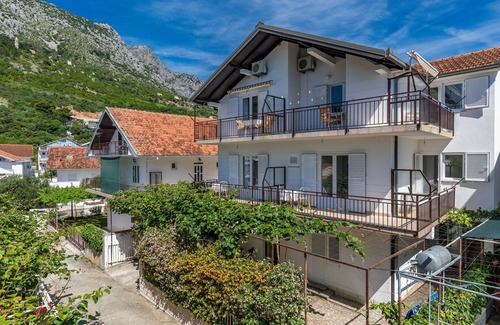 Gradac Apartment | Studio flat with balcony and sea view Podaca, Makarska (AS-516-c)