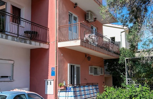 Gradac Apartment | Studio flat with terrace and sea view Podaca, Makarska (AS-313-b)