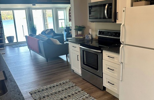 Richfield Springs House | Stunning Lakefront Home w/Mountain Views - Only 13 miles to Cooperstown, NY