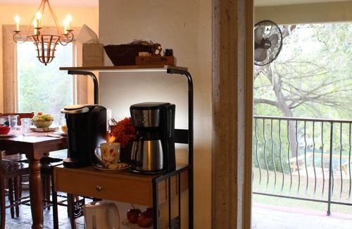 Seguin House | Stunning Mediterranean Style Home on the Guadalupe River in Downtown Seguin