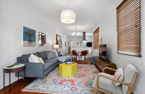 Audubon House | Stunning Uptown Oasis: 3BR/2BA at Audubon Park