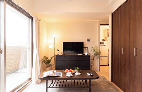 Higashinari Apartment | STwin WOM Condominium5 minutes walk from Tamatsukuri Station Free WiFi - 203/Osaka Ōsaka