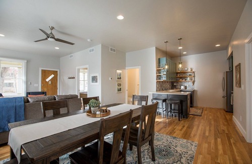 Fort Collins House | Stylish 2BR Retreat. Steps to CSU and Old Town Fun