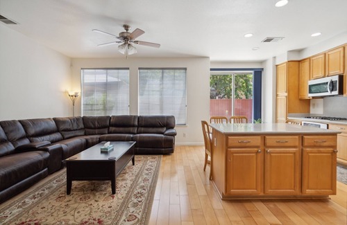 South San Jose House | Sunny Serenity: Pet Friendly 5BR Home In San Jose by RedAwning