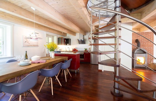 Nebel House | Thached roof house in Nebel on the island Amrum - located in the beautiful woods