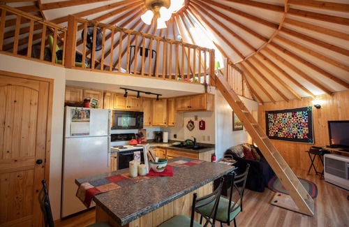 Fairbanks Cottage | The Aurora Yurt ~ A Deluxe Mountain Getaway Above Fairbanks With Great Views