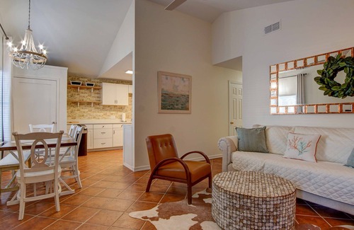 Panama City House | The Bay House - Pet Friendly! Basketball court, firepit - Walk to the Bay!