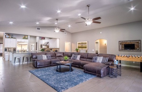 Gilbert House | The Big House! 1 Acre! Pickleball, Hot Tub, Pool & More!