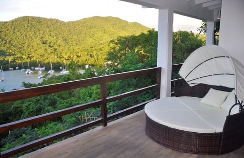 Marigot Bay Apartment | The Cardiff apartment , luxurious, ultimate privacy, stunning views