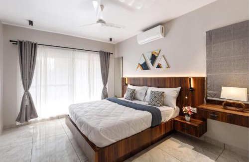 Domlur Apartment | The Indigo Arc-Nr Manipal Hospital-Indiranagar-Red Olive