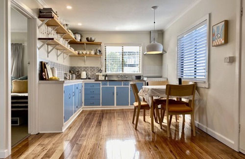 Primrose Sands Apartment | The Lazy Fig - Ocean Views, Orchard & Pizza Oven