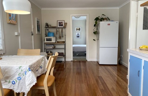 Primrose Sands Apartment | The Lazy Fig - Ocean Views, Orchard & Pizza Oven