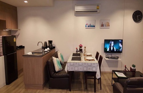 Cha-am Apartment | The Relaxing Room Pool Access at Rain Resort Condominium Cha Am- Hua Hin