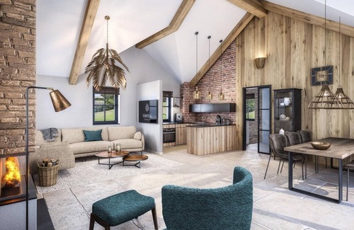 Albeck House | Tomtegl-Bergchalet No.4 mit Privatsauna, Infinitypool, Kamin, Fitnessraum, 1500m Seehöhe