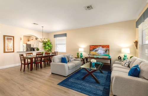 Windsor Hills House | Top-Rated Amazing Villa! Salt💧Pool, Game Room + Pool Heat, BBQ & Baby Gear