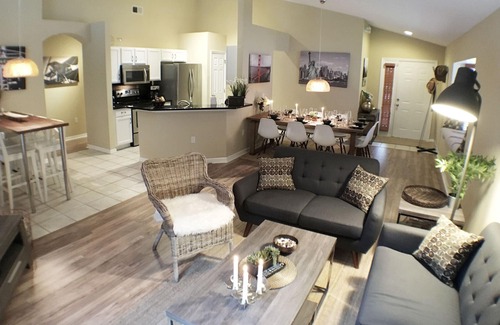 Haines City Villa | TOP RATED SCANDINAVIAN LUXURY VILLA - Exclusive with Private Pool & Golf View