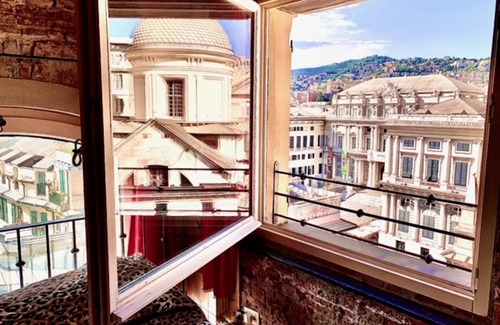 Genoa Historical Centre Apartment | Torre Ducale Historical House (1 of 3) Superior Penthouse, 360° city view, terrace