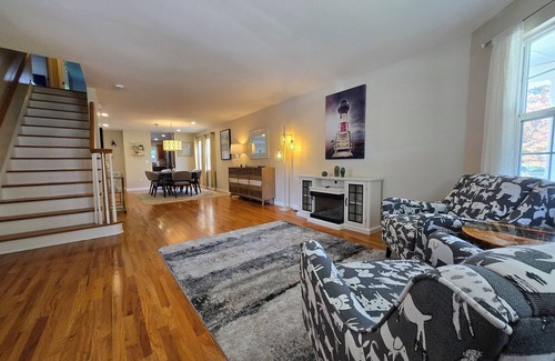 Absecon House | Tranquility Near the Sea with in-ground salt water pool and fenced in yard.