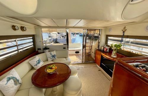 Turnchapel Boat Rental | Tranquility Yachts -a 52ft Motor Yacht with waterfront views over Plymouth.