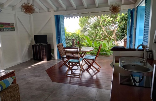 Saint-Louis House | Two bungalows set in tropical gardens with private pools and sea views